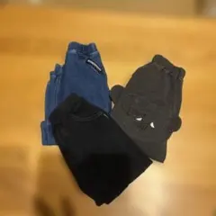 キッズボトムスセット（ネイビー・ブラック・グレー）