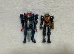 ミクロマン レッドパワーズ レーザーゼット＆レーザーソロモン - メルカリ