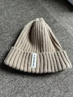 QUIKSILVER ニット帽 QB216605 キャメル色　新品のサムネイル