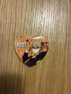 すとぷり　るぅと　缶バッジ　ハート　ハート缶バッジ　ハロウィン