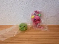 たまごっち　がちゃ　2点セット　くちぱっち　指輪　ふらわっち