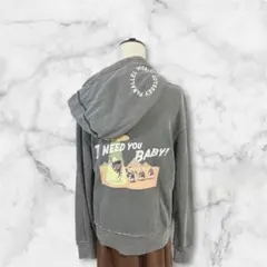 【山口一郎愛用】I Need You Baby ピグメントパーカー シティボーイのサムネイル