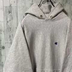 チャンピオン　リバースウィーブ　スウェット パーカー 90s L 霜降りグレー