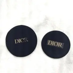 ディオール　コンパクトミラー　手鏡　ロゴ　非売品　ノベルティ　メイク道具