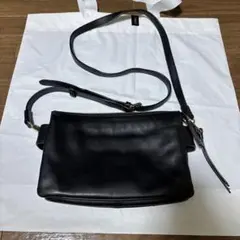 TOPKAPI トプカピ ショルダーバッグ ブラック レザー？　美品