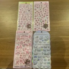 【正規品】ボンボンドロップシール コットンパフィ4種