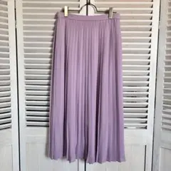 ユニクロ シフォンプリーツロングスカート(L) きれいめ