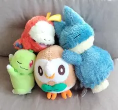 ポケモン　もふぐっと　くつろぎタイム　ほっこりいやされ　ぬいぐるみ