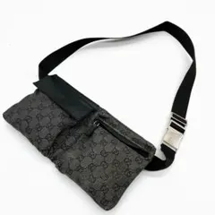 GUCCI グッチ ボディバッグ GG柄 161833 PVC レザー - メルカリ