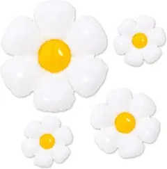 バルーン お花　特大　3サイズ　飾り 風船 大きいサイズ 飾り付け 4点セット