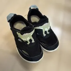 イフミー　恐竜デザイン 黒 水陸両用サンダル　16.5cm