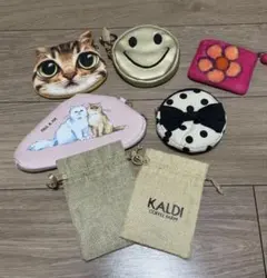 ポーチ 巾着 7点まとめ売り