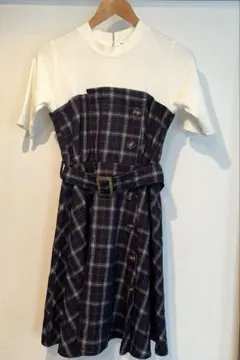 one way 切り替えワンピース