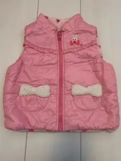 【中古】　ミキハウス　ベスト　80