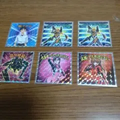 エヴァ　ウエハースシール　６枚セット