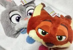 ズートピア　ファンキャップ　ニック　ジュディ　セット