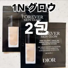 ディオールスキンフォーエヴァーフルイドグロウ1N試供品2枚