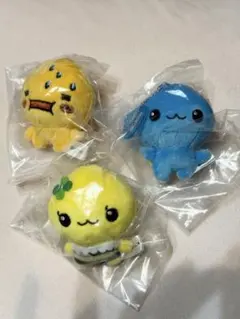 しずくちゃん ふわふわぬいぐるみ　キーホルダー　ガチャガチャ