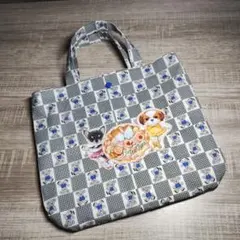 B*Y様 コヤンイサムチョンふっくらト–トバッグ くまちゃん柄生地低価格スタ–ト