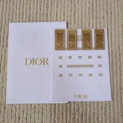 ★DIOR ★非売品★　しおりクリップ　4点セット　ゴールド