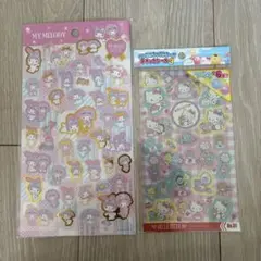 サンリオ　シール　ダイソー