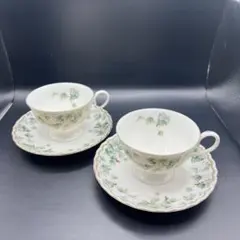 Narumi ティーカップ＆ソーサー 2客セット
