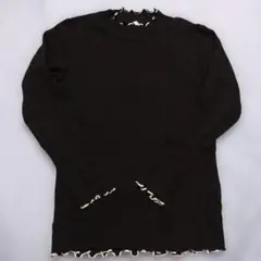 リブメロー　トップス 長袖