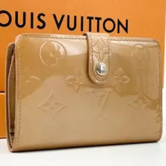 ルイヴィトン ポルトフォイユ ヴィエノワ がま口 ヴェルニ 二つ折り コンパクト