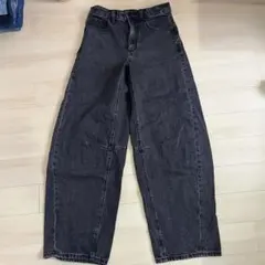 GU バレルレッグジーンズ　S