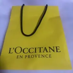 L'OCCITANE ショップ袋 ショッパー イエローのサムネイル
