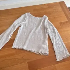 レディース トップス グレー 長袖 Mサイズ Lサイズ