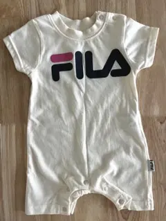 FILA 半袖　ロンパース　70 オフホワイト