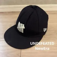UNDEFEATED NewEra 59FIFTY 71/2 紺 つば裏オレンジ