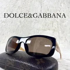 美品　DOLCE＆GABBANA　サングラス　3012　ブラウンレンズ・テンプルのサムネイル