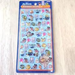 正規品　ディズニー　ズートピア ボンボンドロップシール ミニ mini