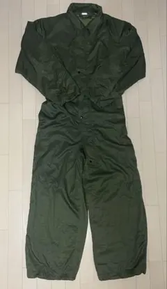 80年代米軍実物 U.S.ARMY メカニックカバー オール ミリタリーオリーブ