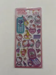平成はっぴーフォンステッカーハローキティ