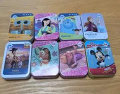 Disney Pixar ジグソーパズル 缶ケース入り 8種セットのサムネイル
