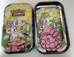 【海外限定】ニンフィア　ダメカンケース　 mini tin コイン付き　ポケカ