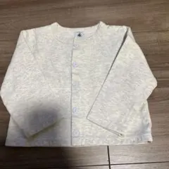 Petit Bateau ボタン付きカーディガン 24m