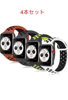 Apple Watchバンド 42/44/45mmシリコンアップルウオッチバンド