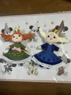 アナ雪　ぬいぐるみチャームセット　ファンタジースプリングス