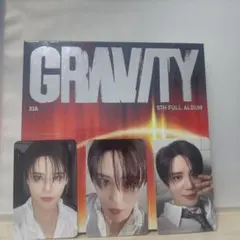 【匿名配送】XIA ジュンス GRAVITY アルバム + フォトカード3枚