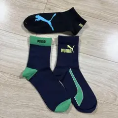 PUMA キッズ靴下 3足セット　21-23㎝