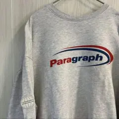 トレーナー　paragraph