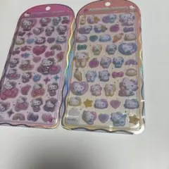 コットンパフィー ハローキティ 2個セット