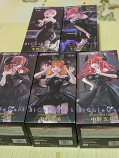 五等分の花嫁　BiCute Dark Figure 5体セット