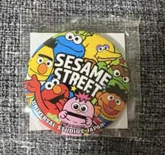セサミストリート 缶バッジ　USJ ユニバーサルスタジオジャパン　ユニバ　景品