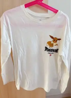 H&M ポケモン イーブイ 長袖Tシャツ US 6X/7 120cm