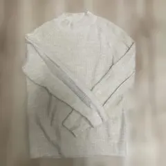 UNIQLO リブ編み クルーネックセーター M